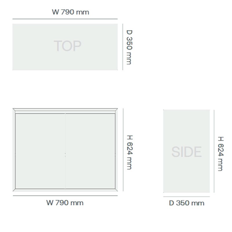 Cabinet with Doors Tall