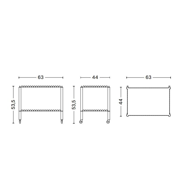 Arcs Serving Trolley Low