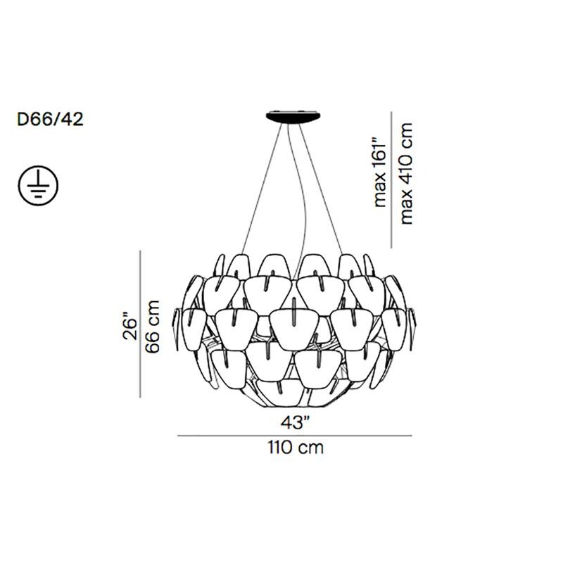 Hope D66 Suspension Lamp