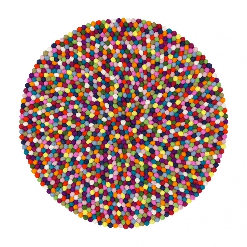 Lotte Felt Ball Rug
