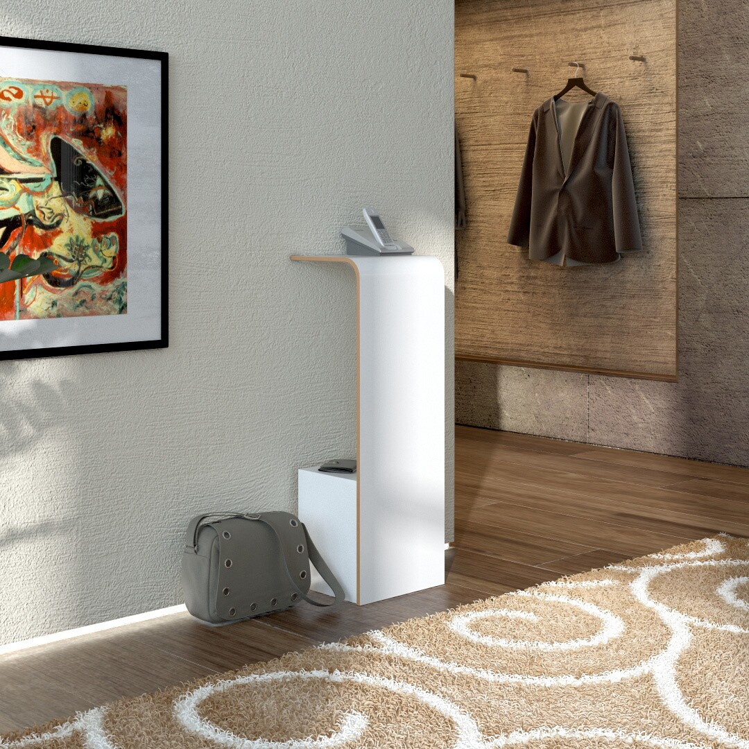 Fon Console Table with Cable Storage