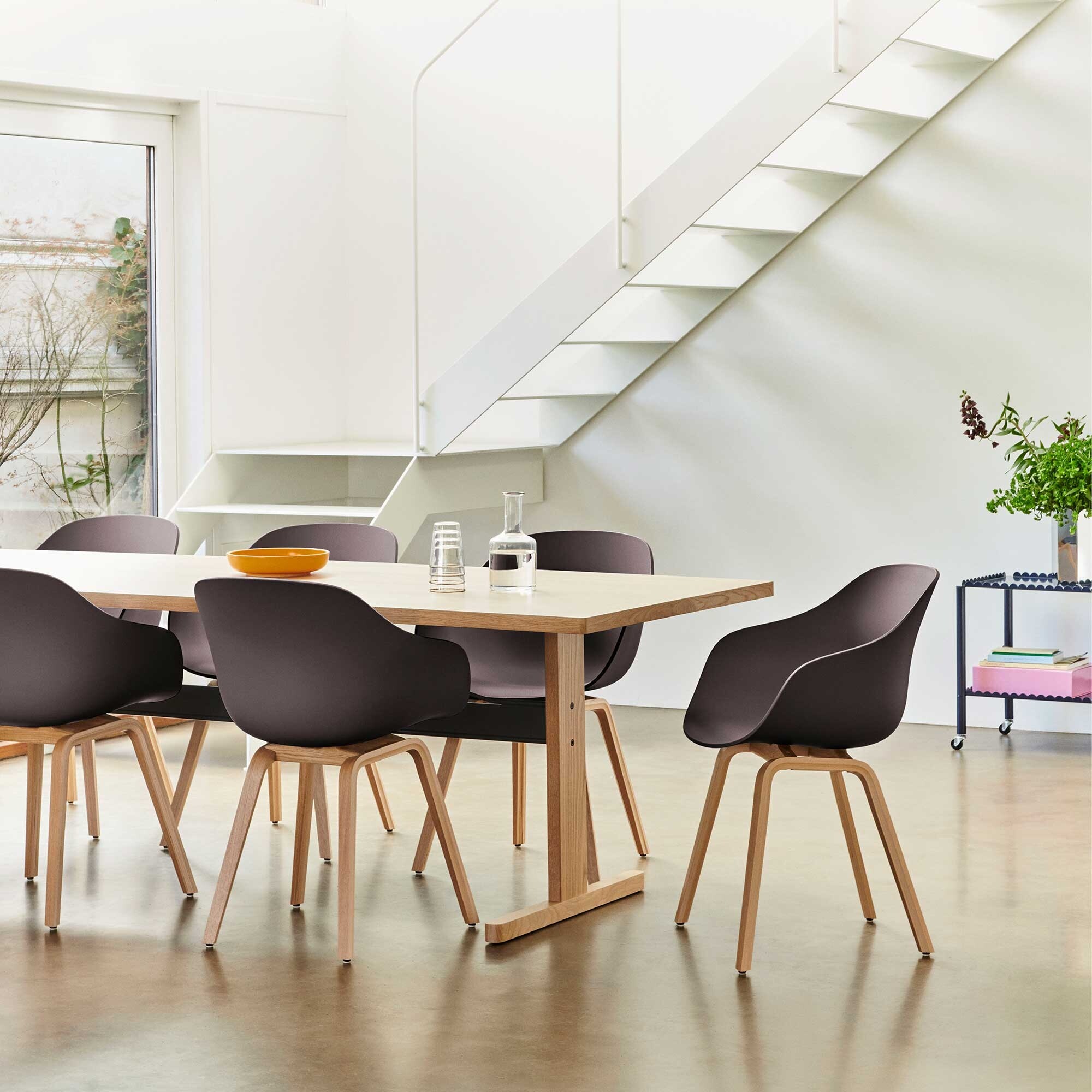 About a Chair AAC 222 2.0 Armchair Lacquered Oak