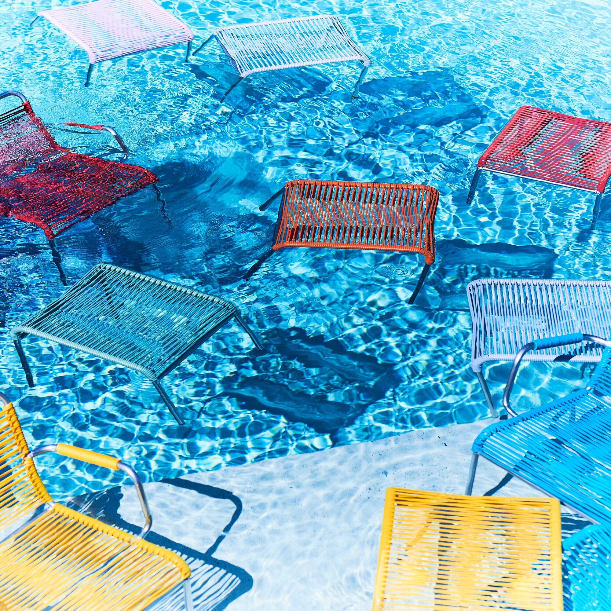 Fiam Mya Spaghetti Outdoor Lounge Chair