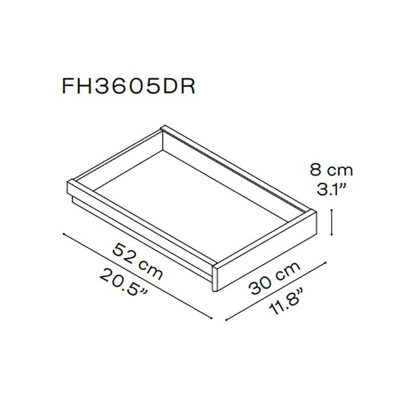 FH3605™ Desk with Drawer