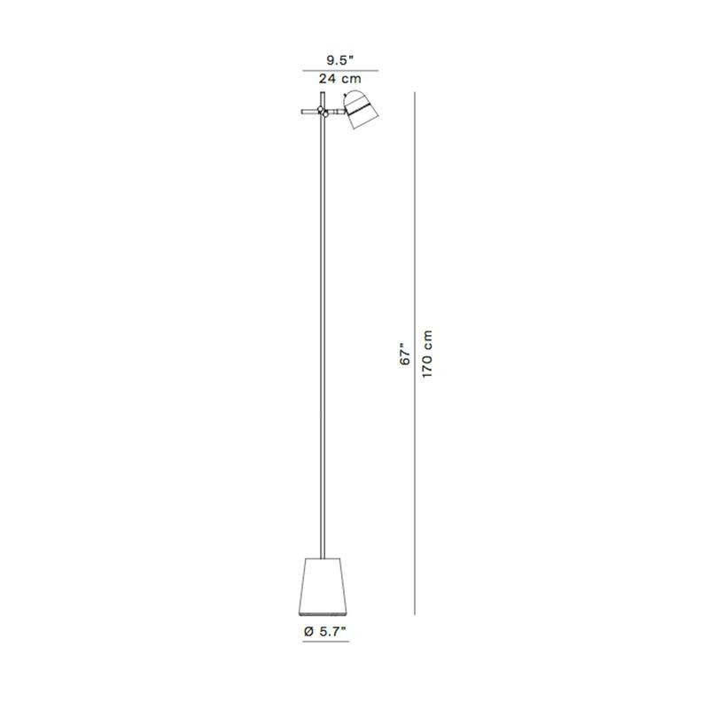 Counterbalance LED Floor Lamp