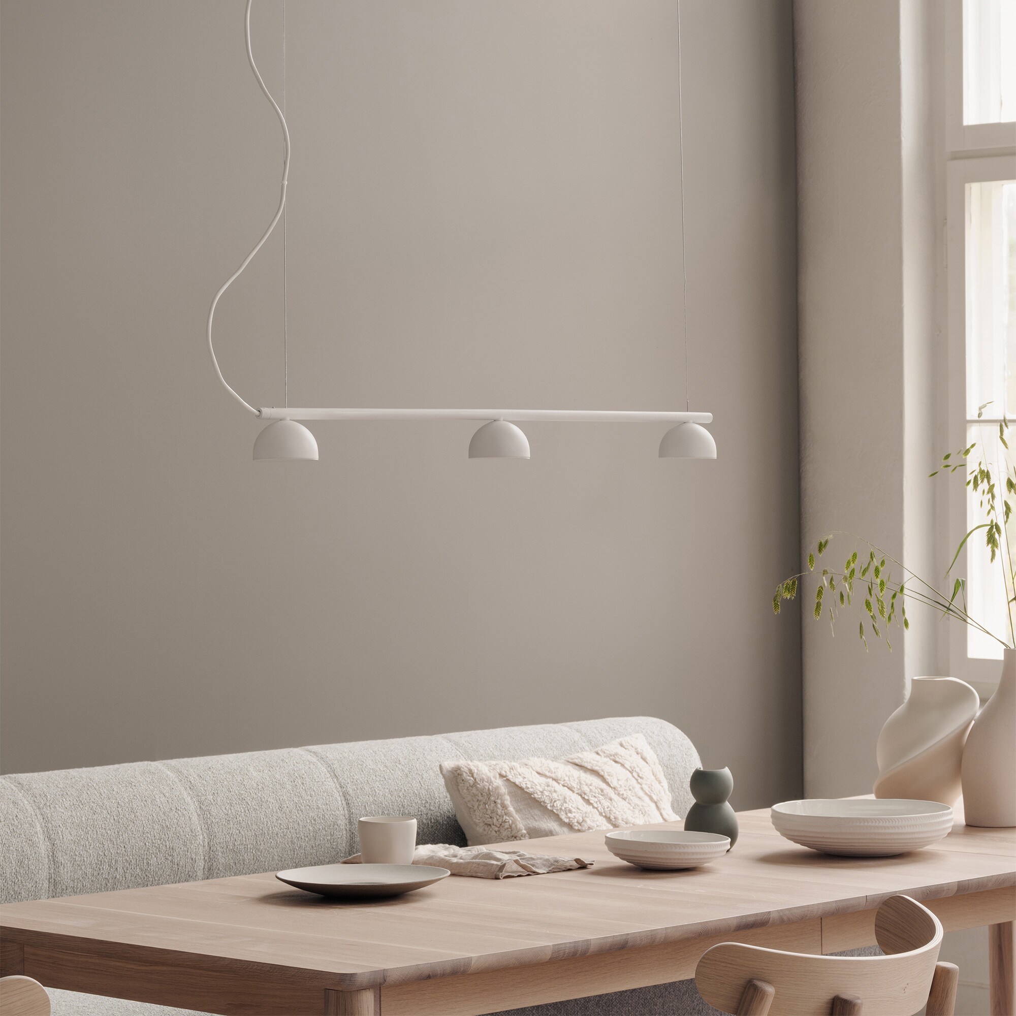 Blush Rail 3 LED Suspension Lamp