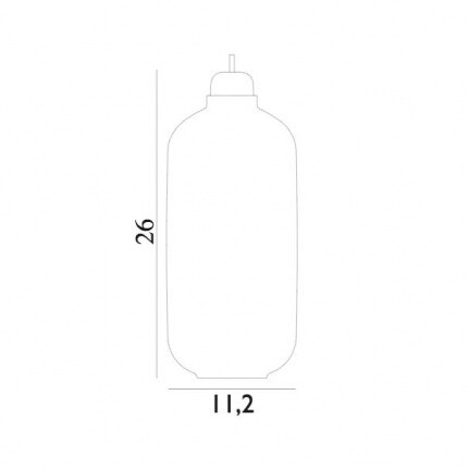 Amp Suspension Lamp Brass