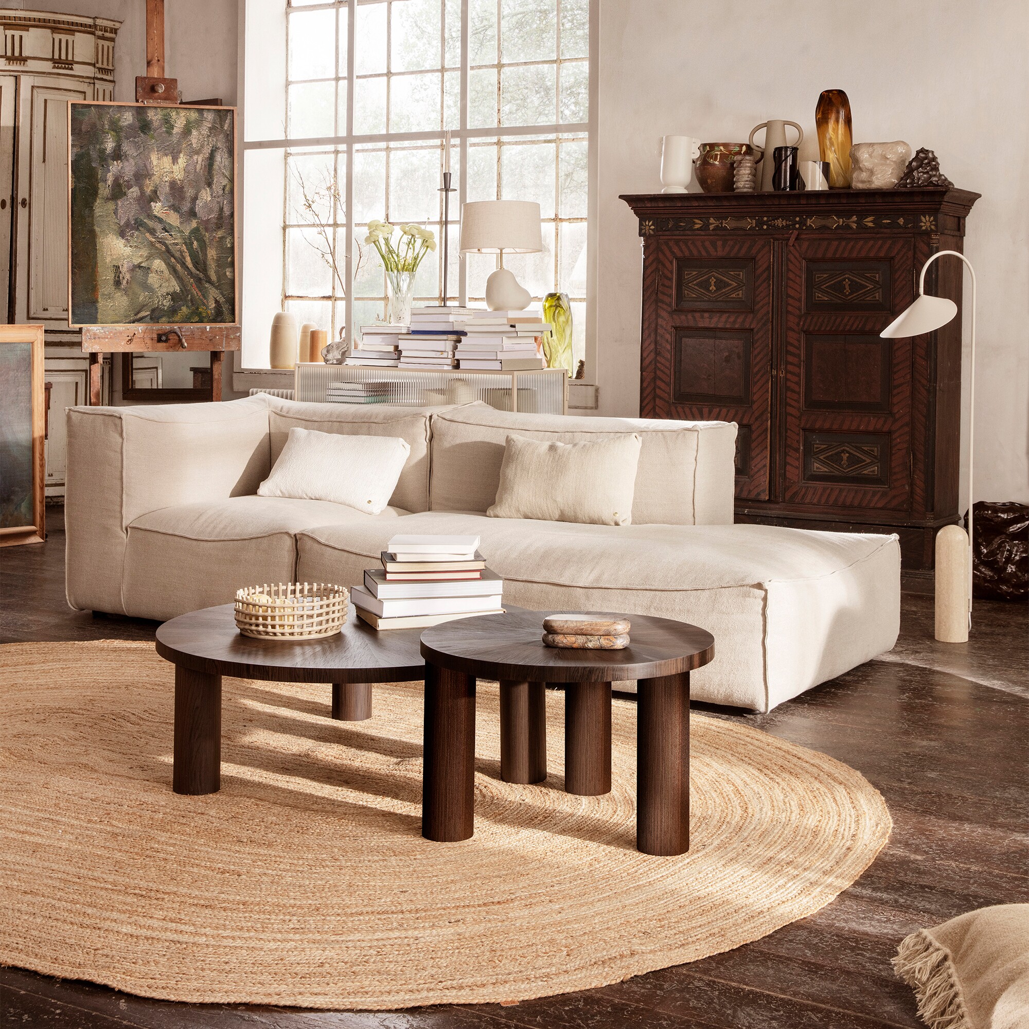 Catena Modular 3-Seater Sofa Armrest Right