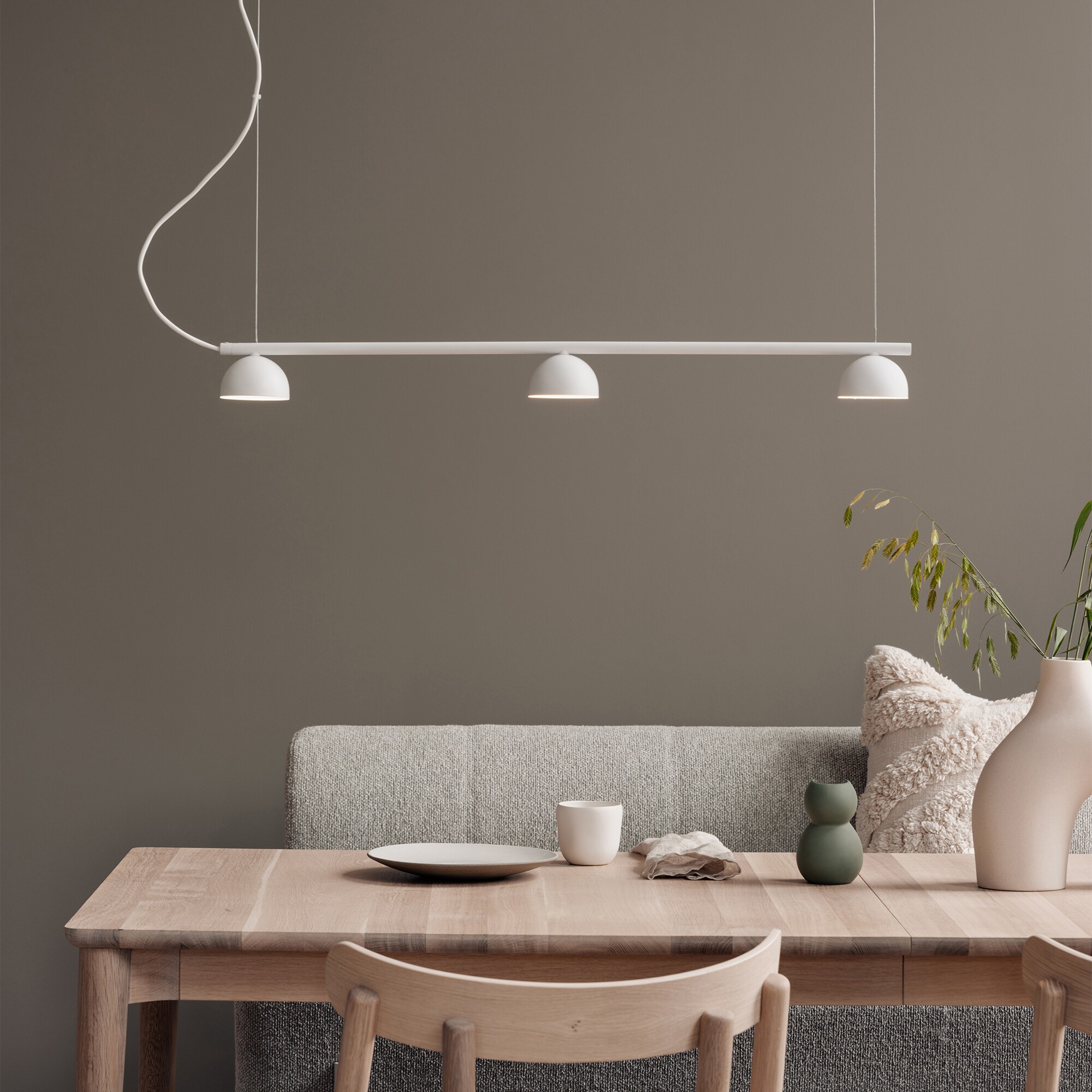 Blush Rail 3 LED Suspension Lamp