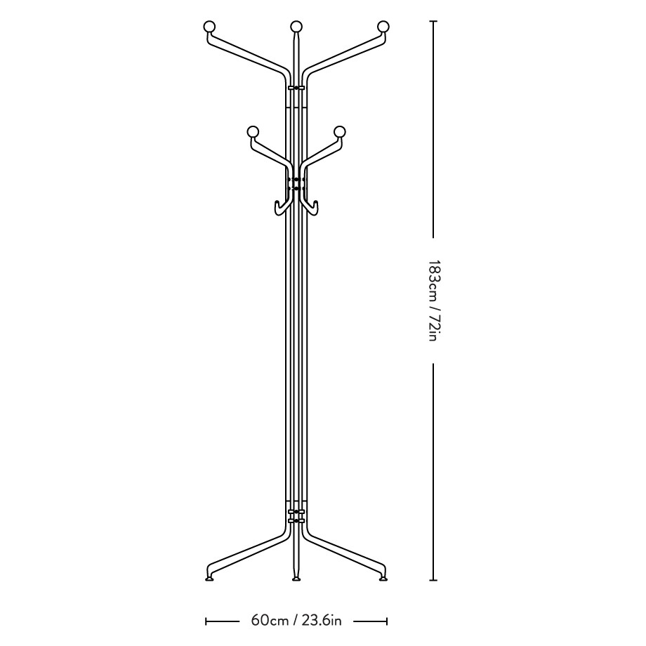 Capture SC77 Coat Stand
