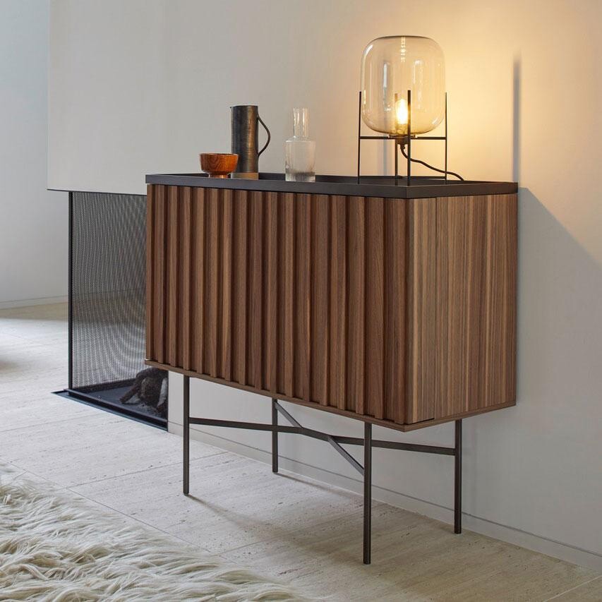 Harri Bar Cabinet With LED Lighting L