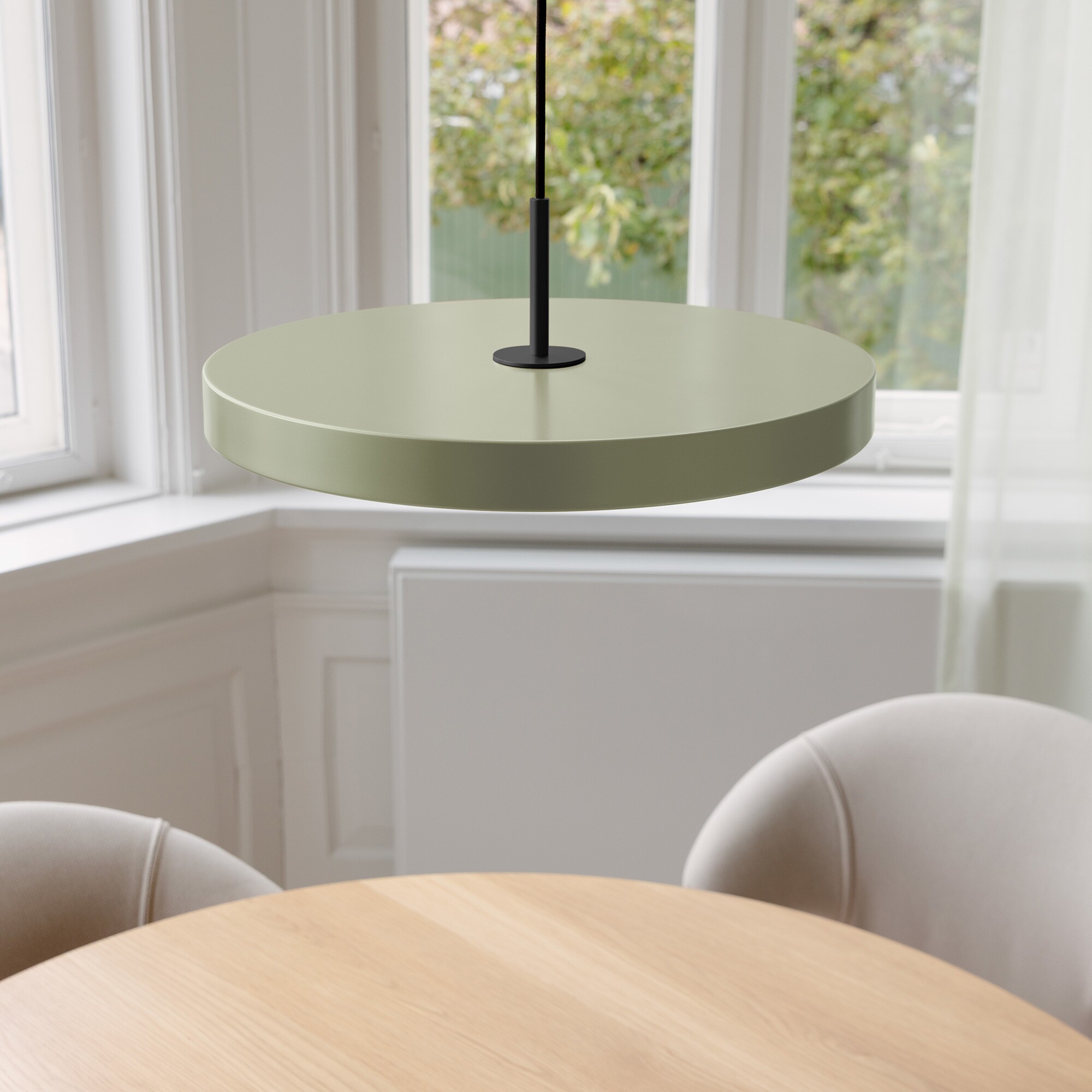 Asteria LED Suspension Lamp Black