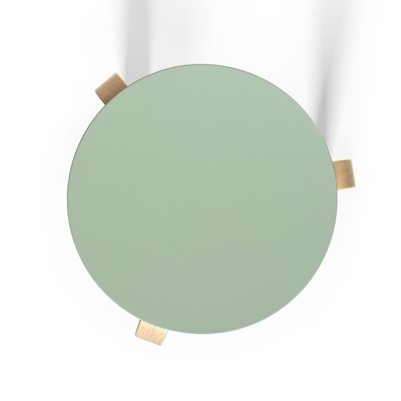 60 Stool Clear Lacquered Base