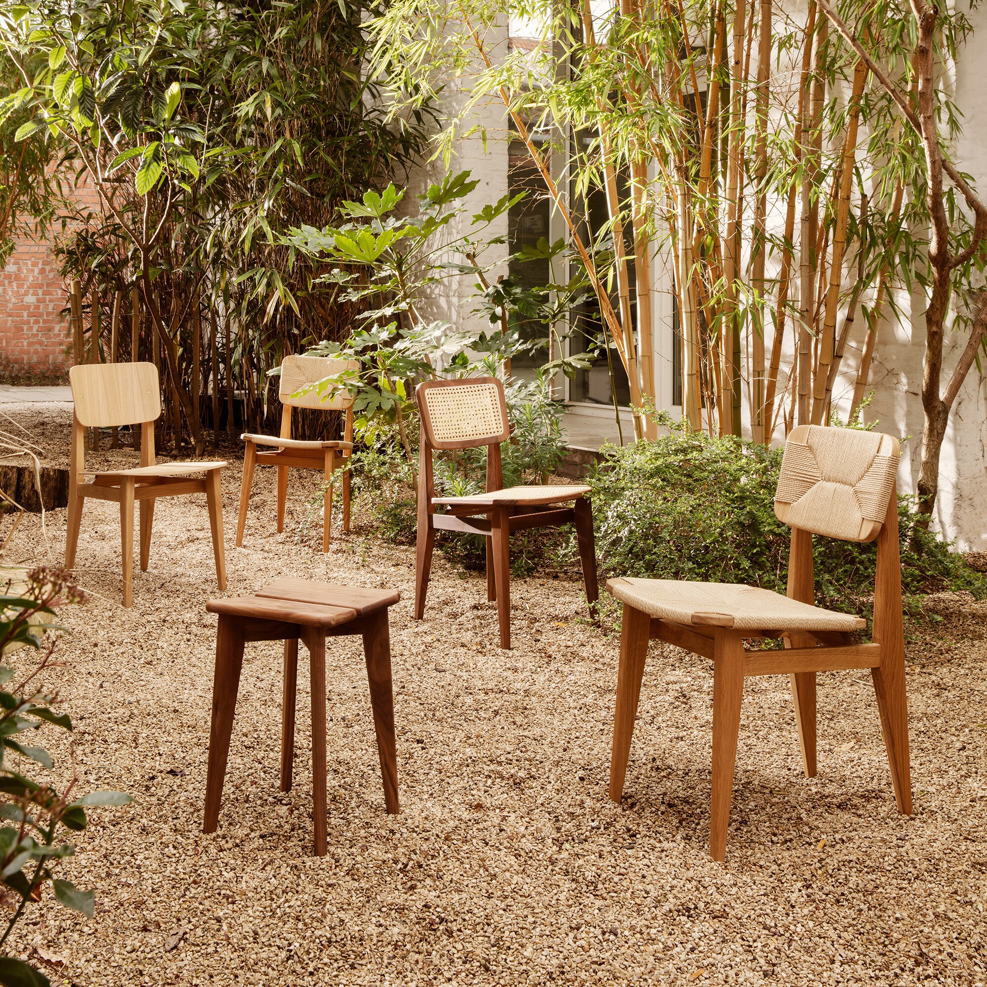 C-Chair All French Cane Dining Chair Set of 4