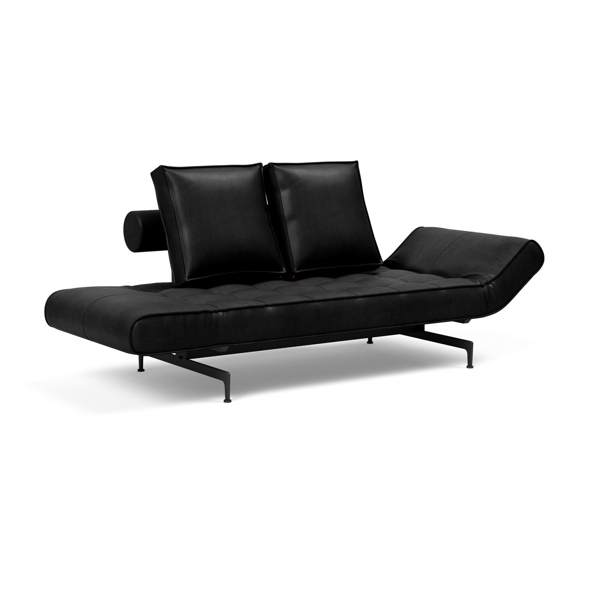 Ghia Laser Sofa Bed Fabric with leather 210x93cm