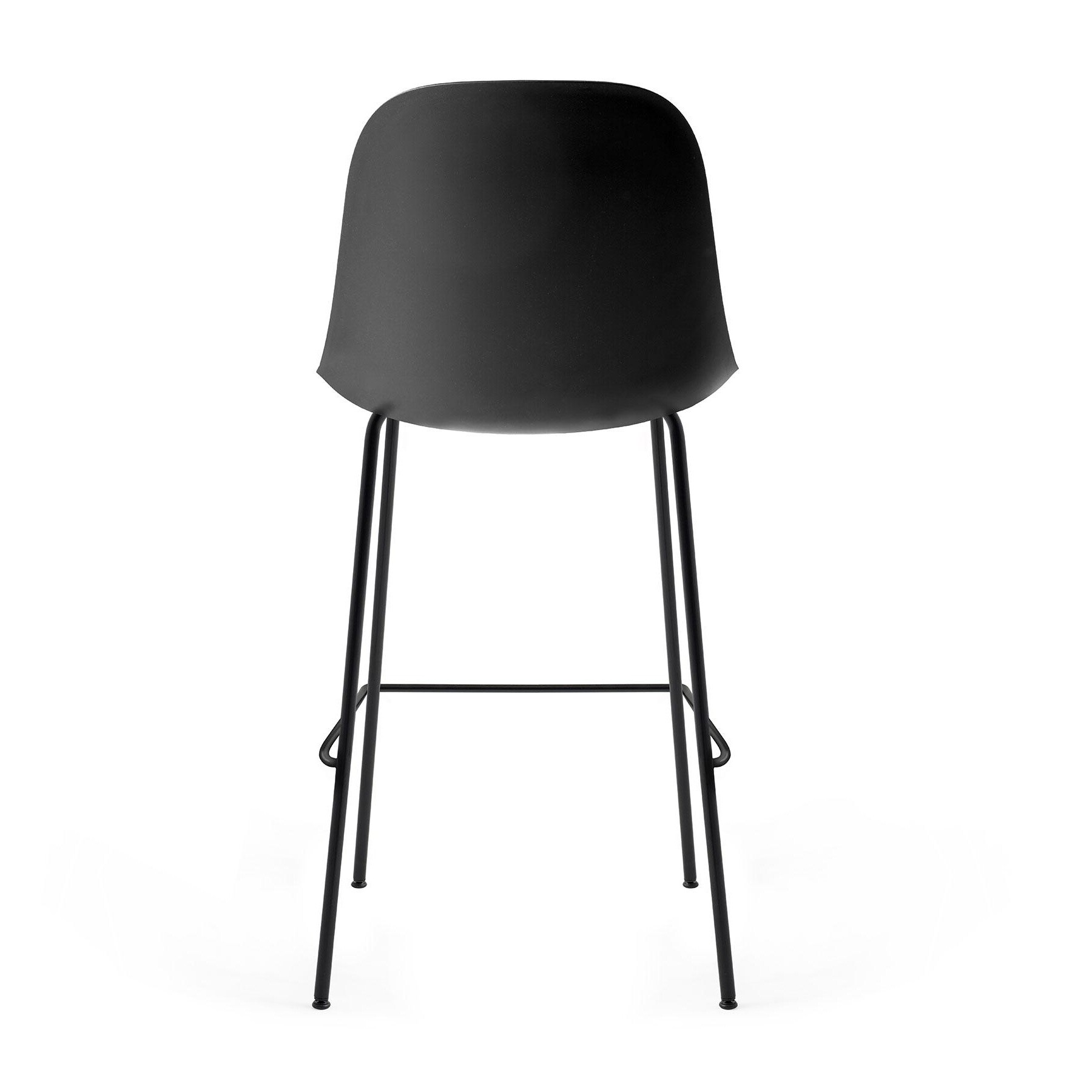 Harbour Bar Stool with Black Base 73cm