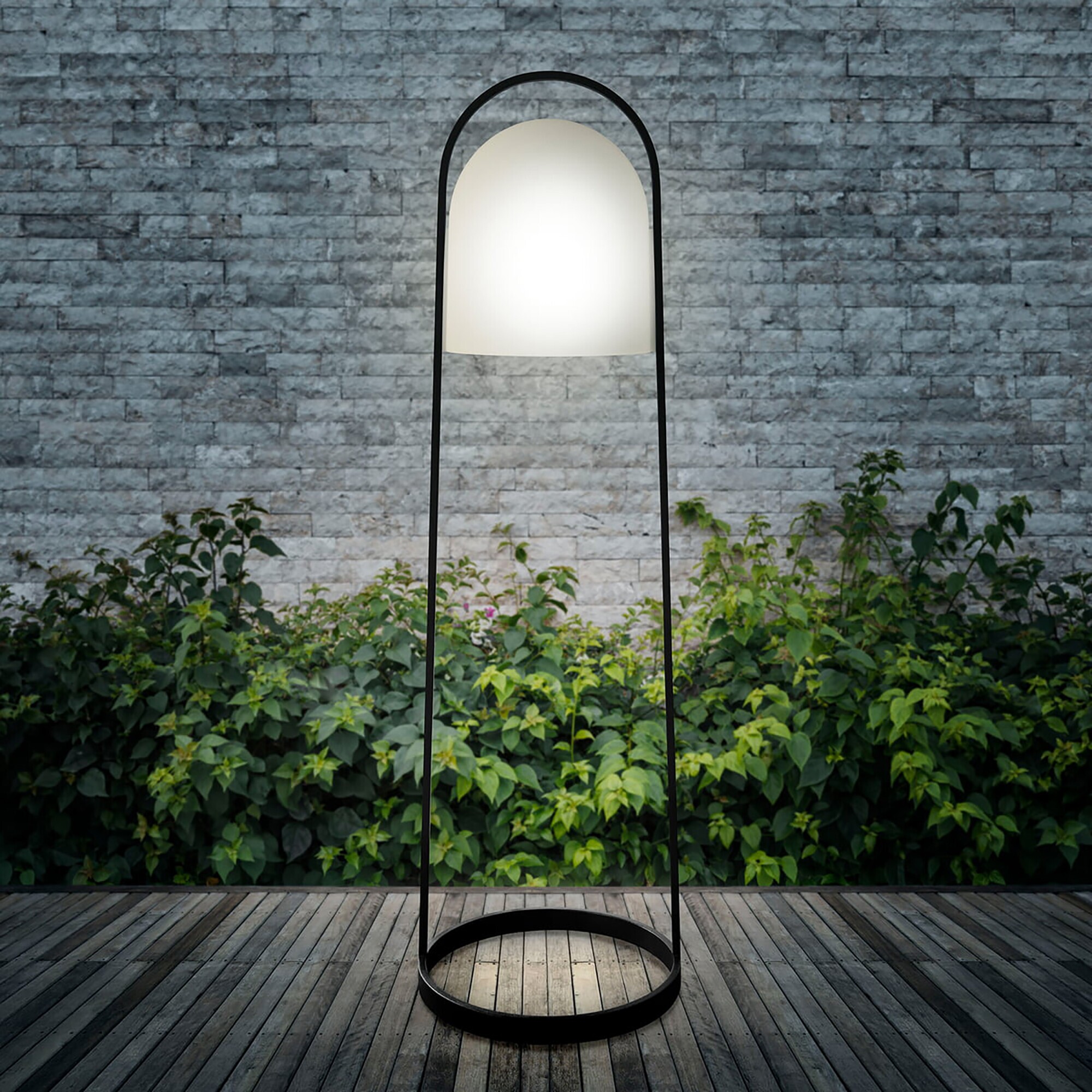 Lantern Solar Floor Lamp