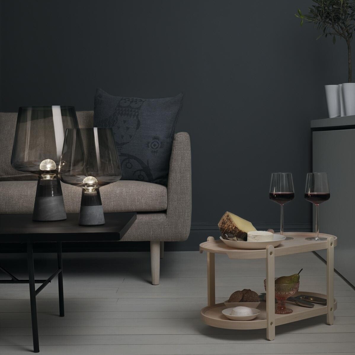 Leimu Table Lamp Concrete