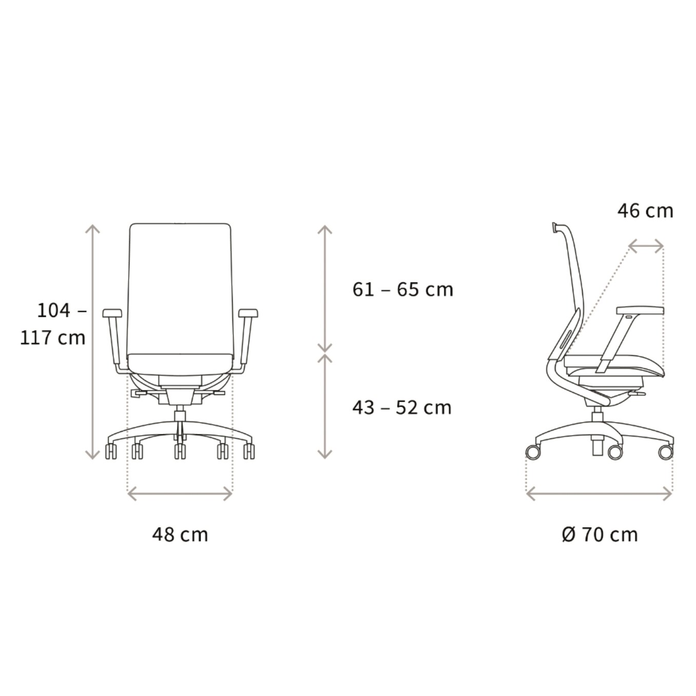 ErgoMedic 100-3 Office Chair
