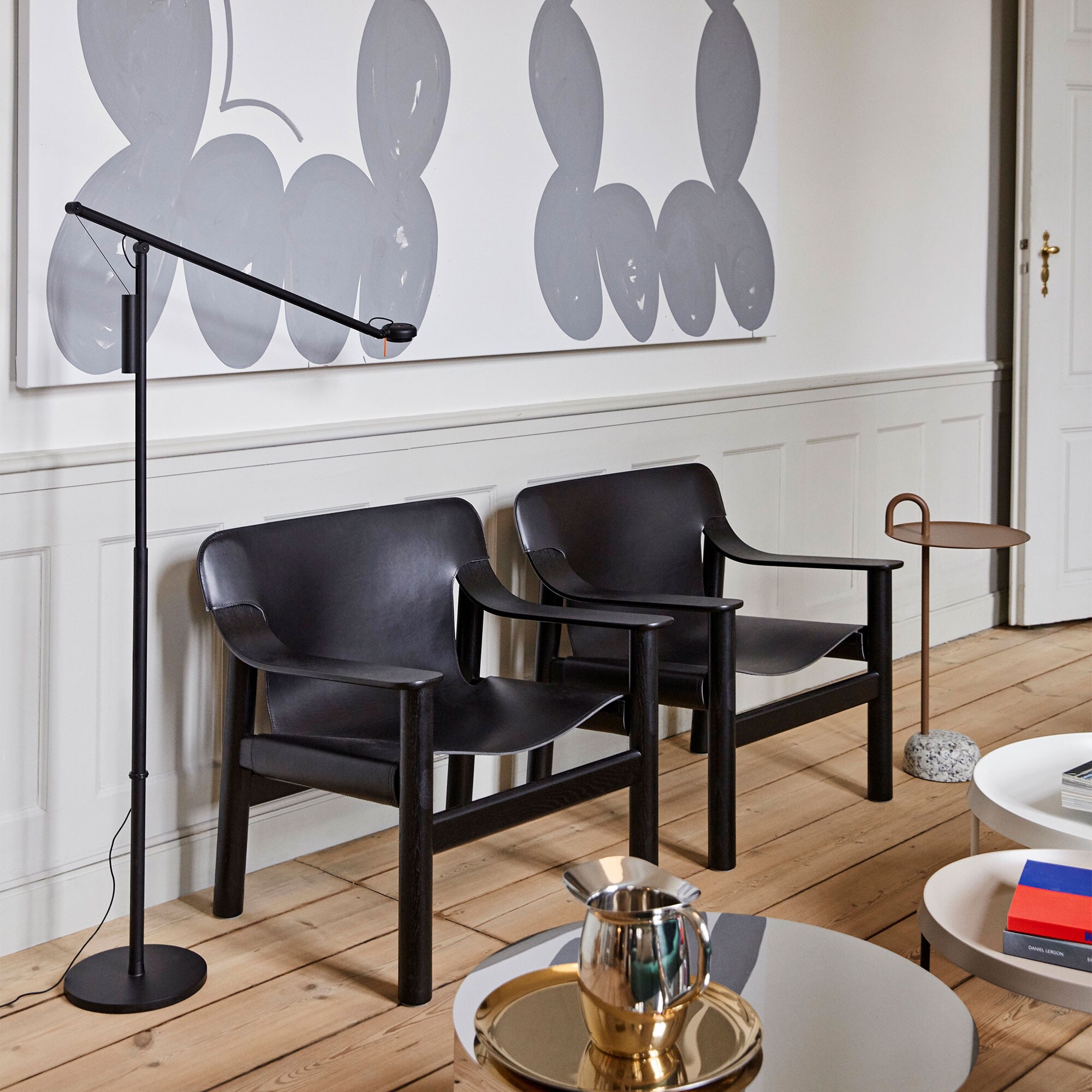 Fifty-Fifty LED Floor Lamp