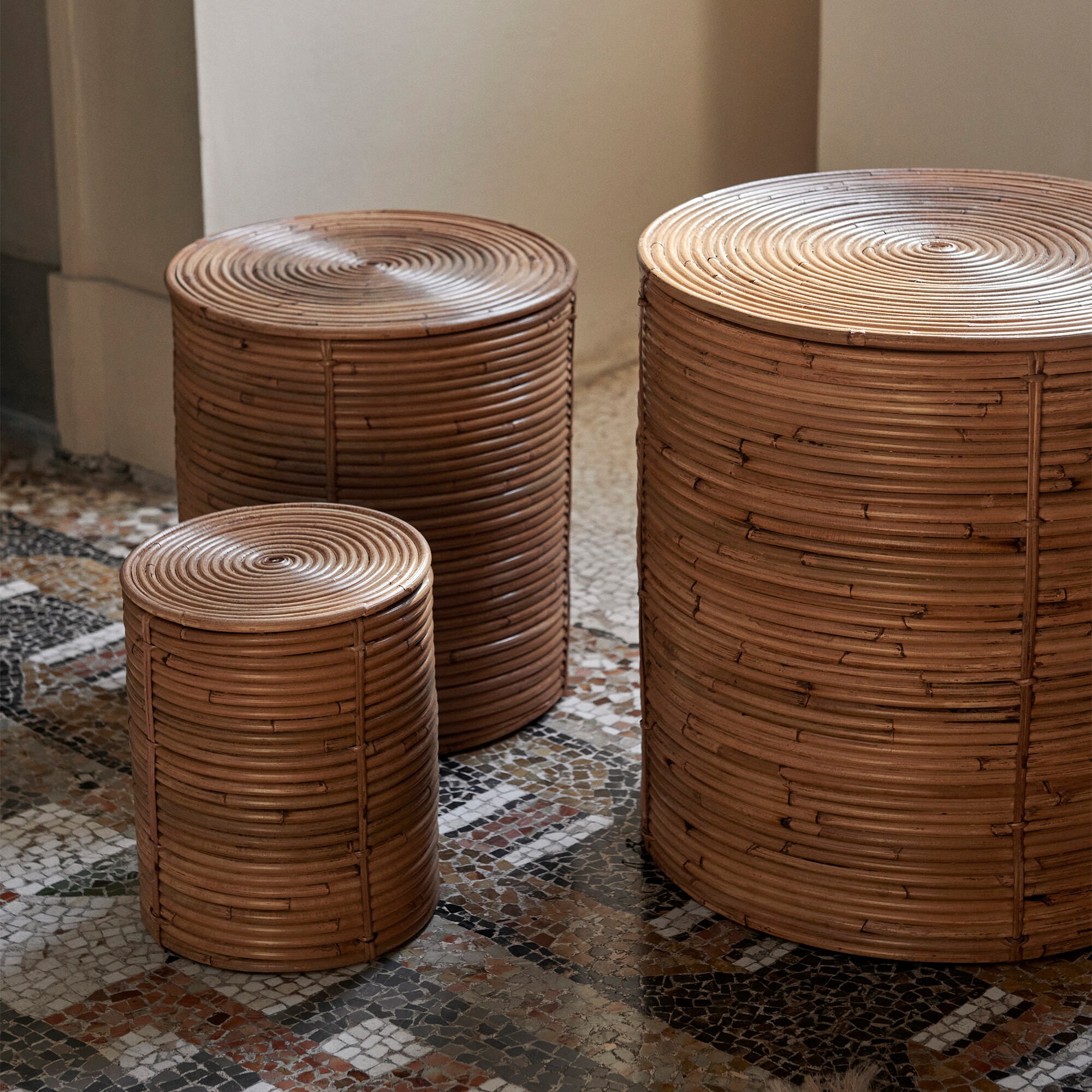 Column Storage Set of 3