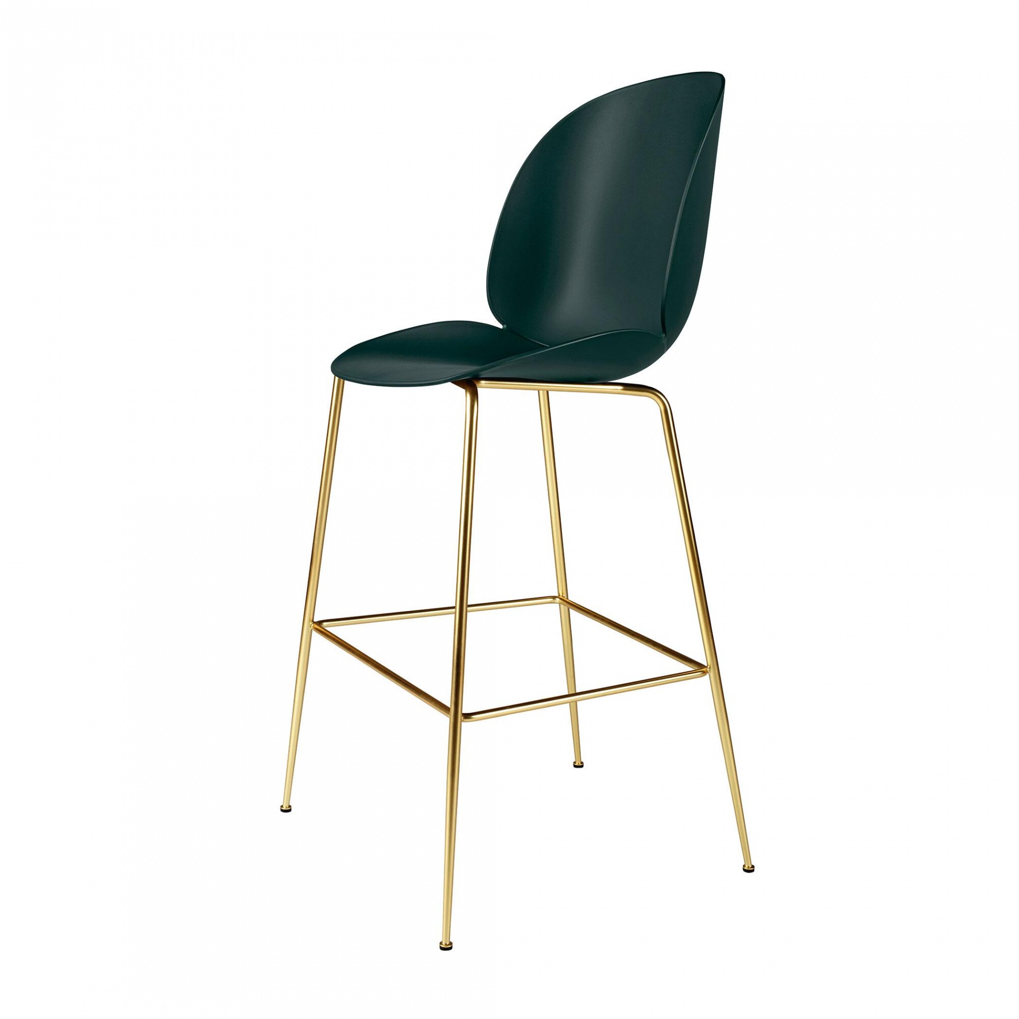 Beetle Bar Chair Brass Base 118cm