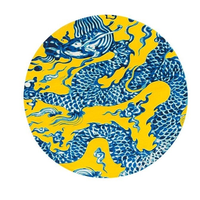 Blue China Rug Ø250cm
