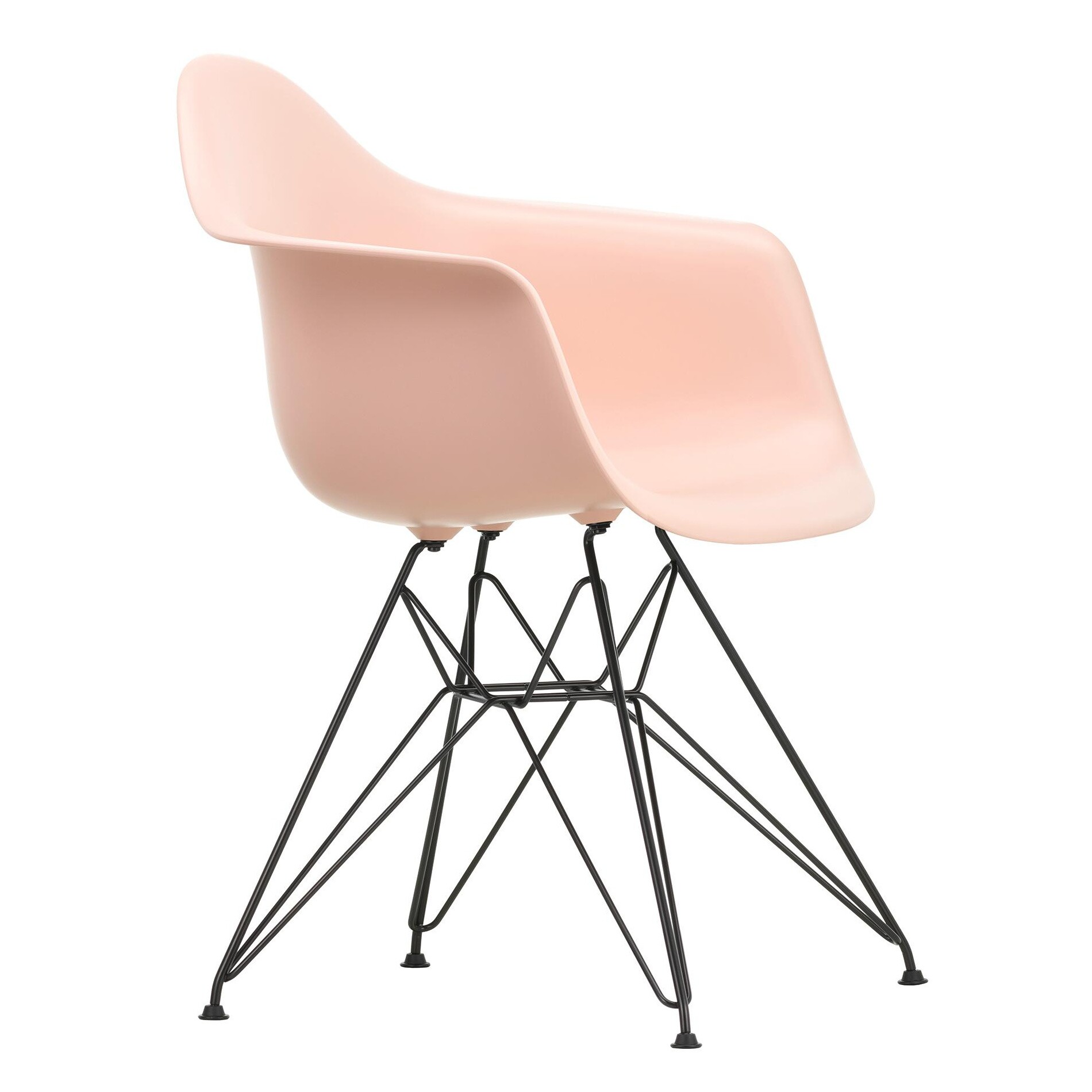 Eames Plastic Armchair DAR RE Black Base