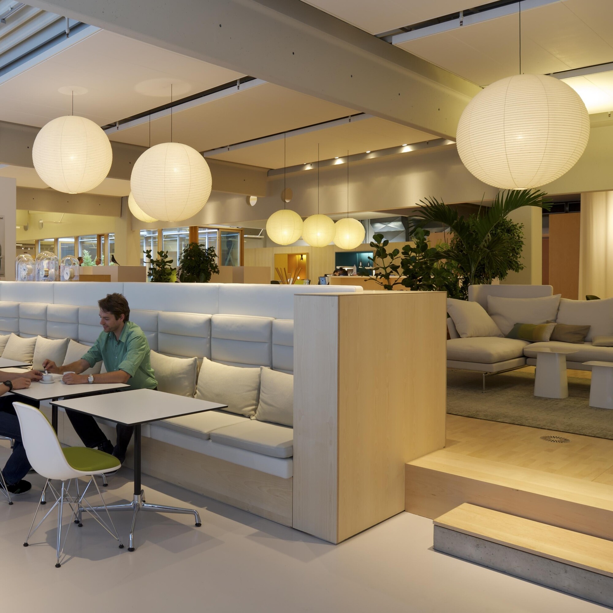 Akari A Suspension Lamp Round