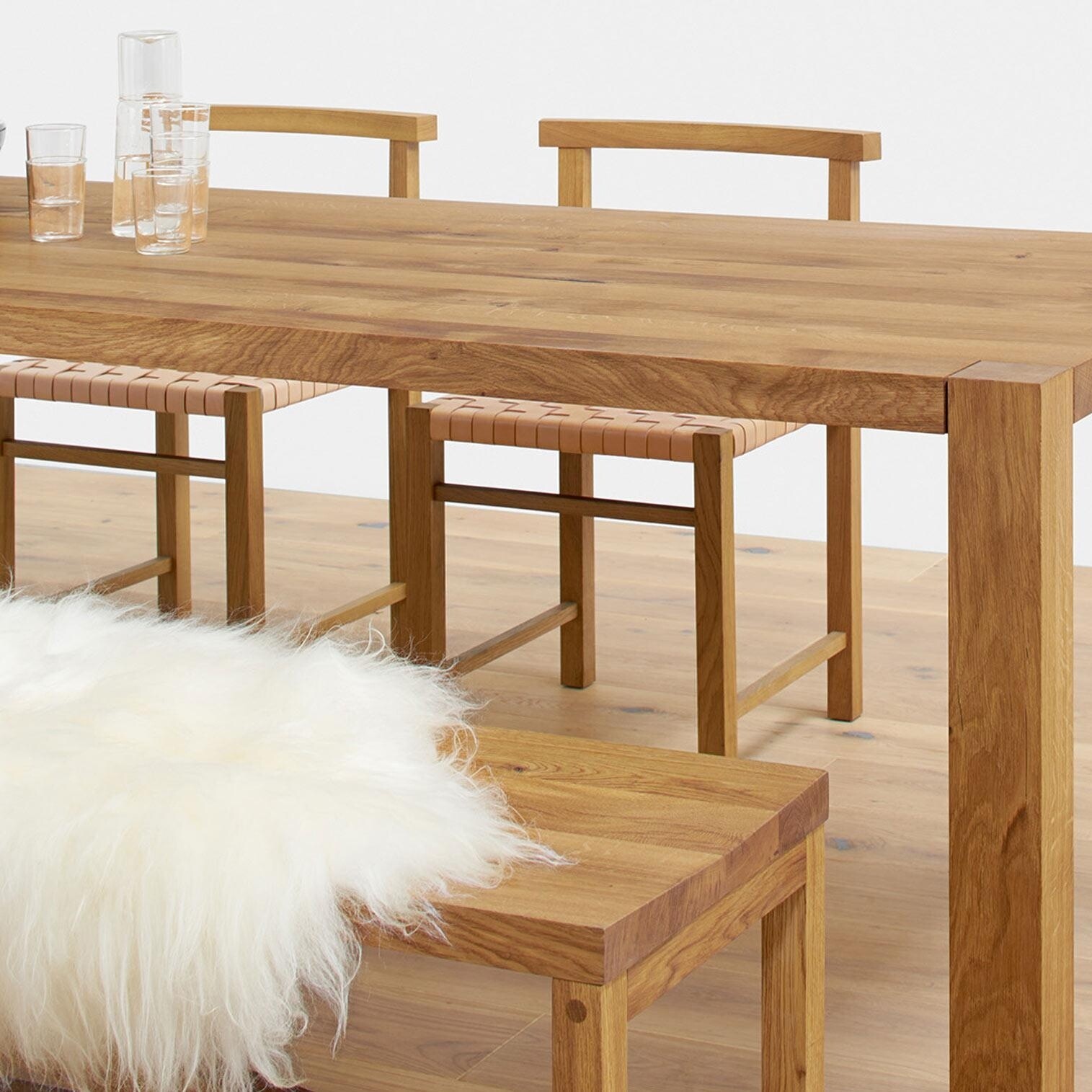 e15 TA22 Holborn Wooden Dining Table