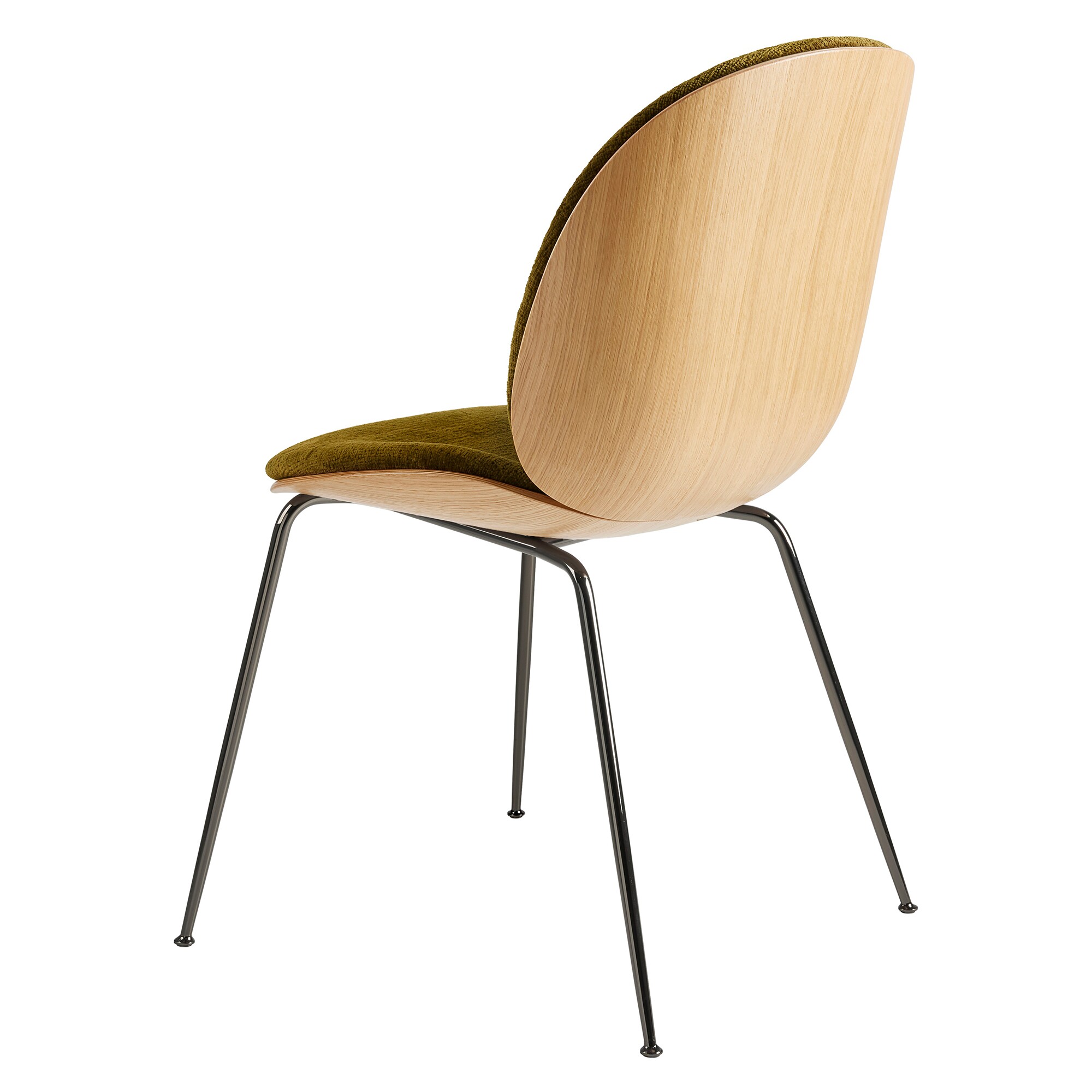 Beetle 3D Veneer Dining Chair Upholstered