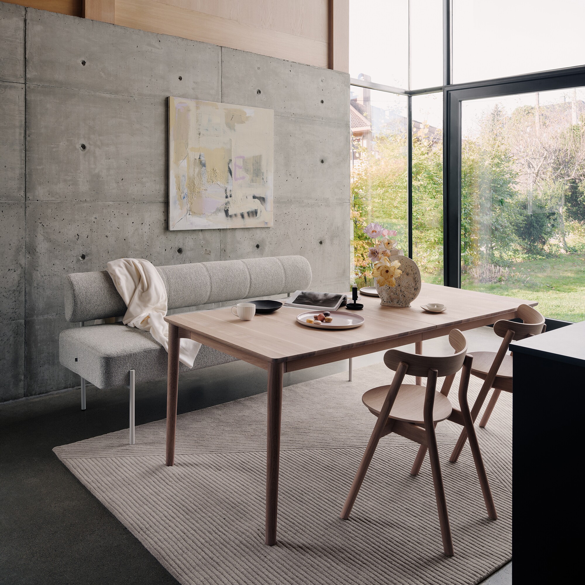 Expand Dining Table 200x90cm