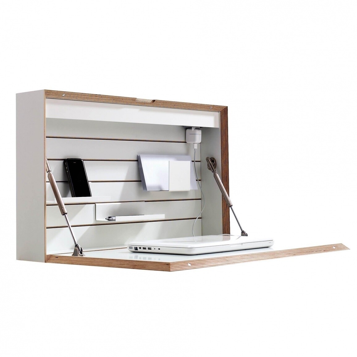 Flatbox LED Wall Secretary with On/Off Switch