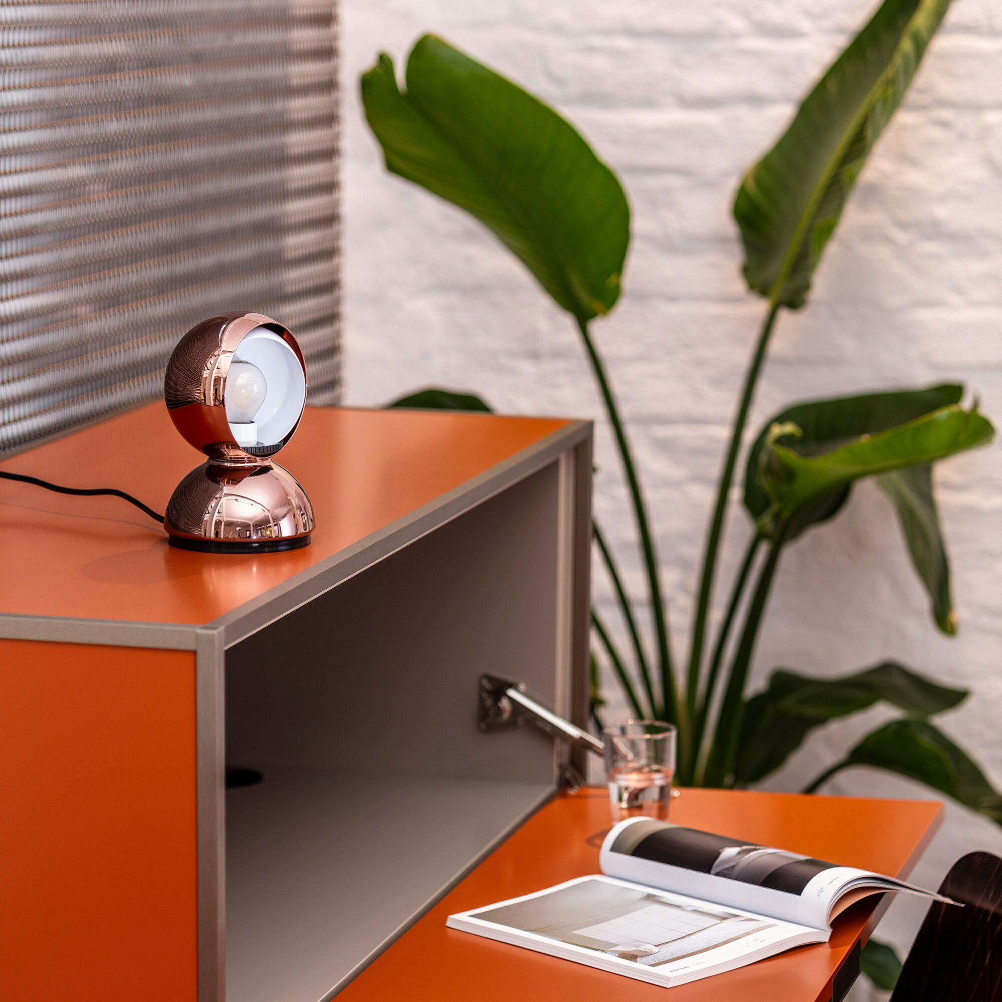 Eclisse PVD Table Lamp