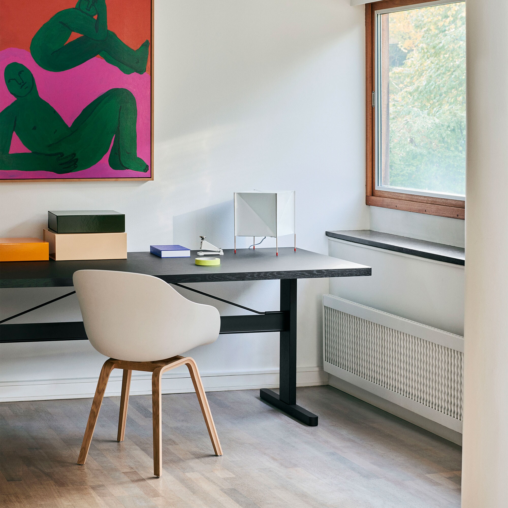 About a Chair AAC 222 2.0 Armchair Lacquered Oak