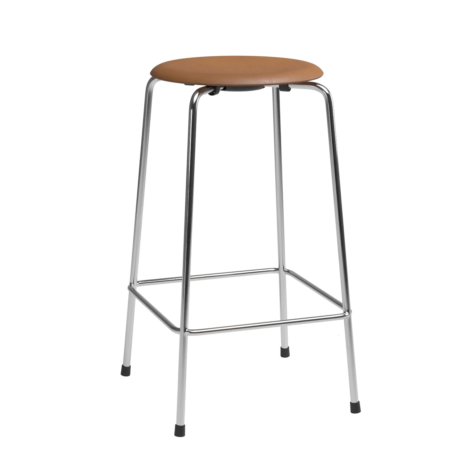 High Dot™ Bar Stool Low Leather 4 Legs