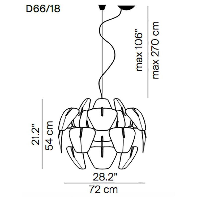 Hope D66 Suspension Lamp