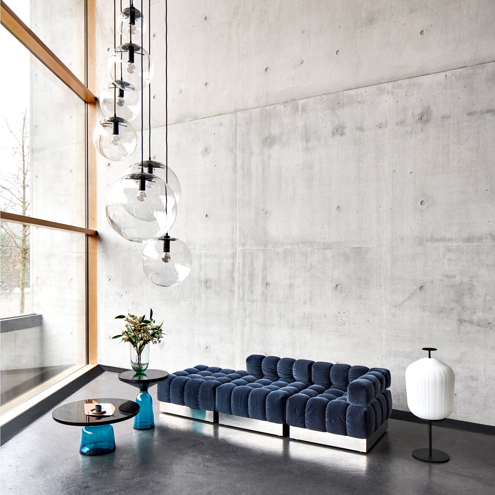 Bell Side Table Steel