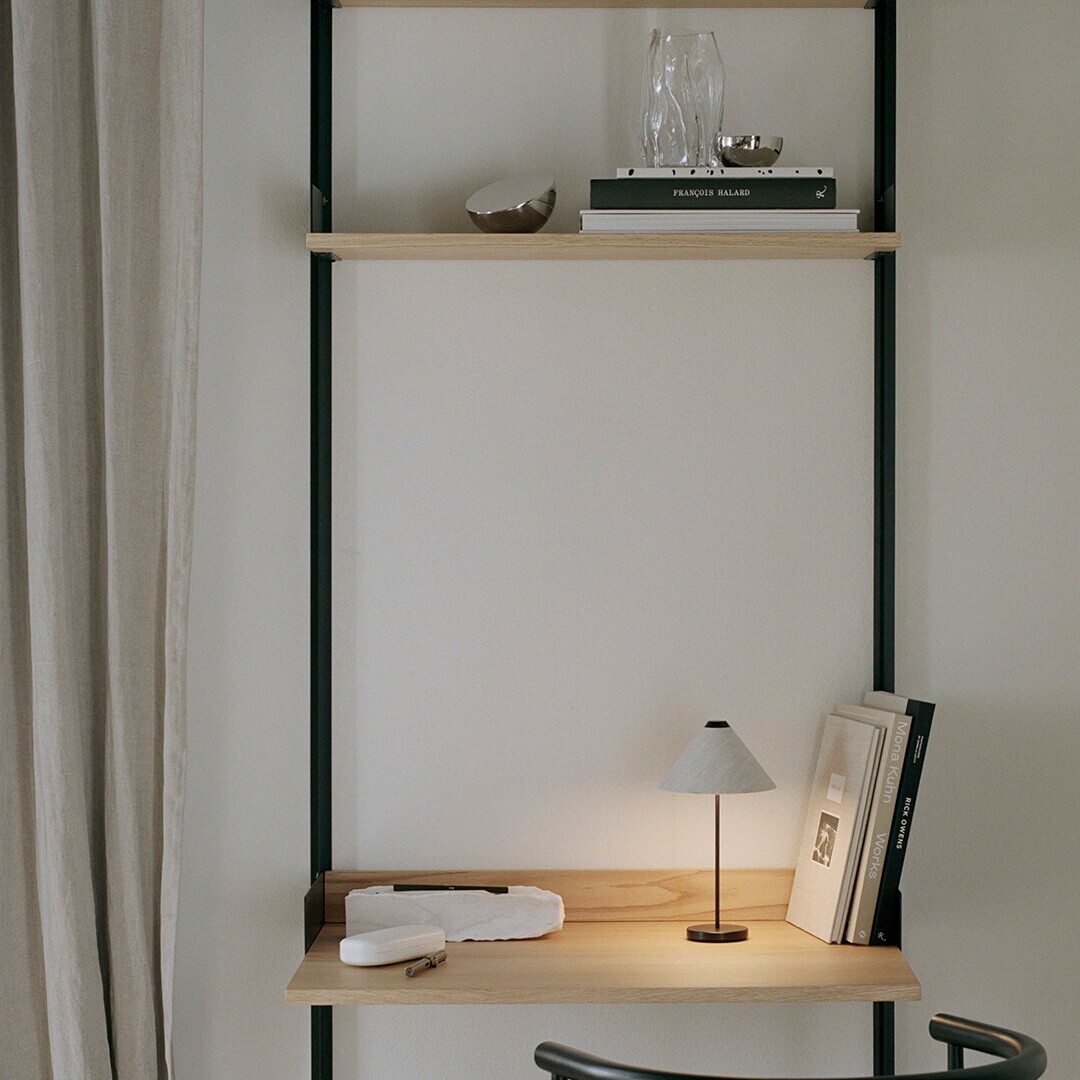 Brolly Portable LED Table Lamp with Battery