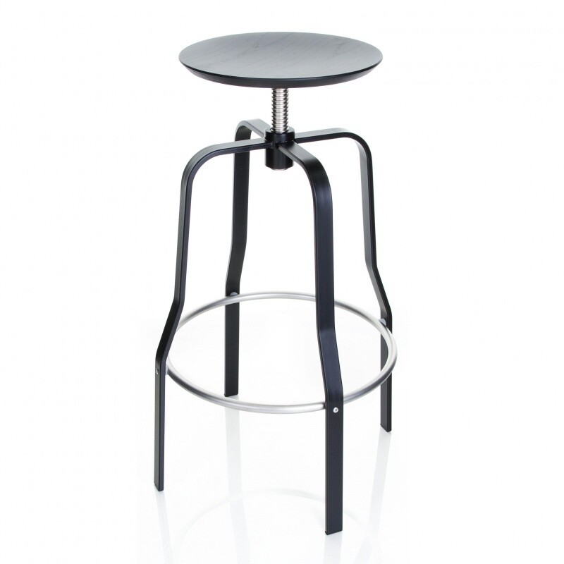 Giro S106 Stool Seat Wood 66-76cm