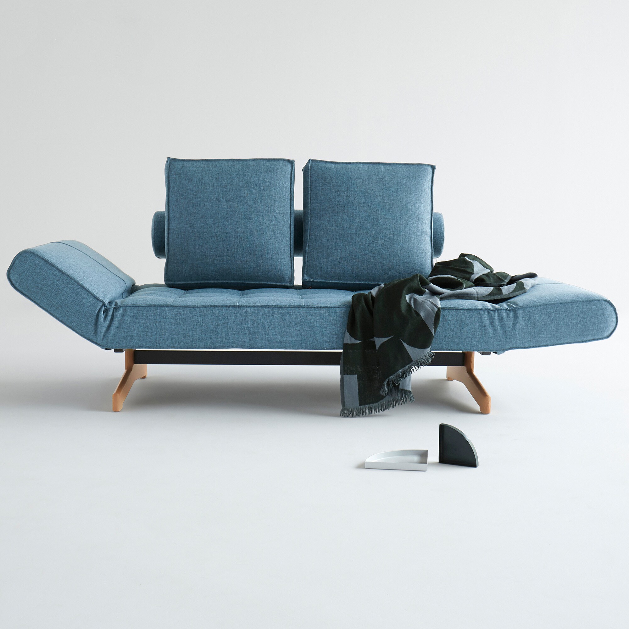 Ghia Wood Sofa Bed 210x93cm