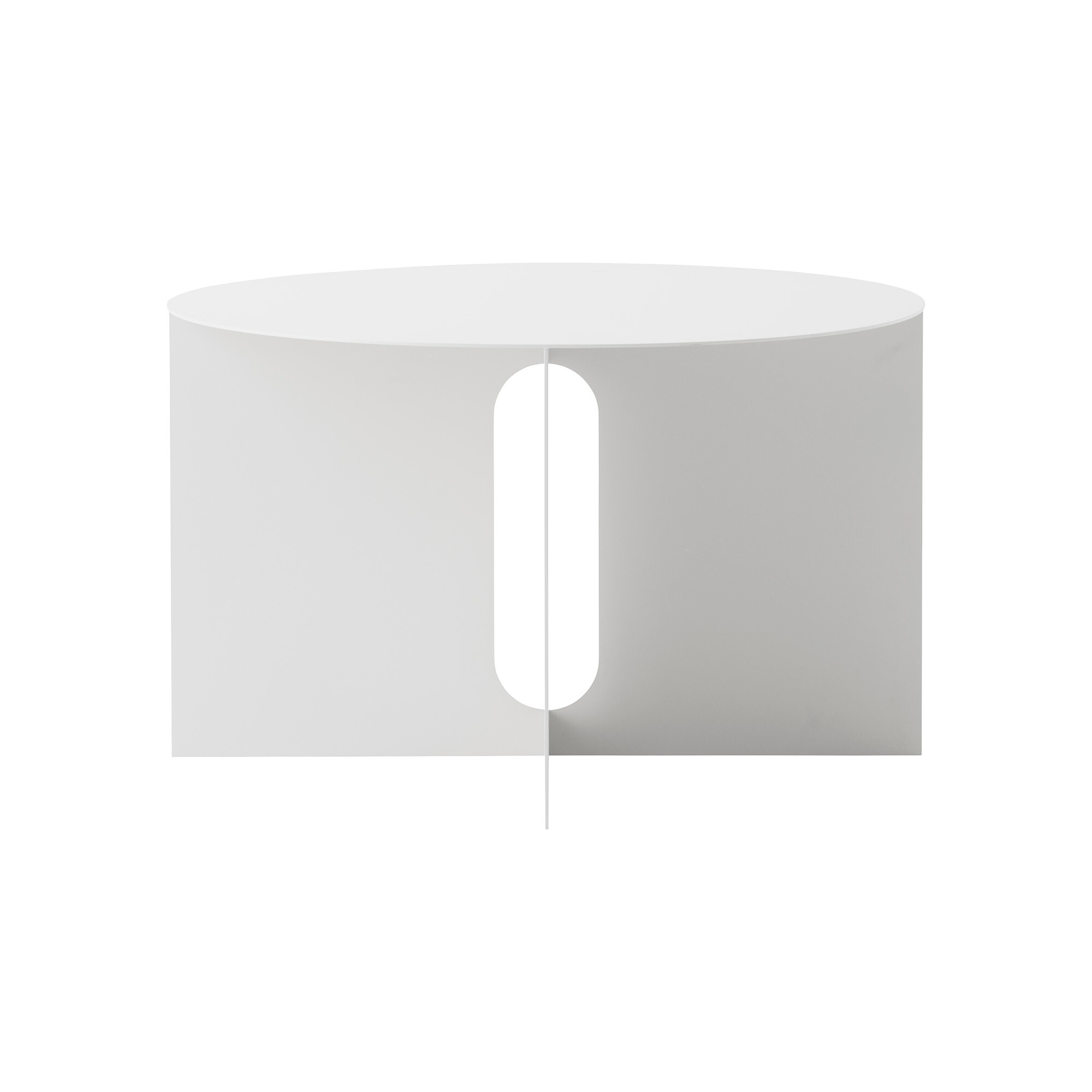 Androgyne Side Table Steel Ø 63cm