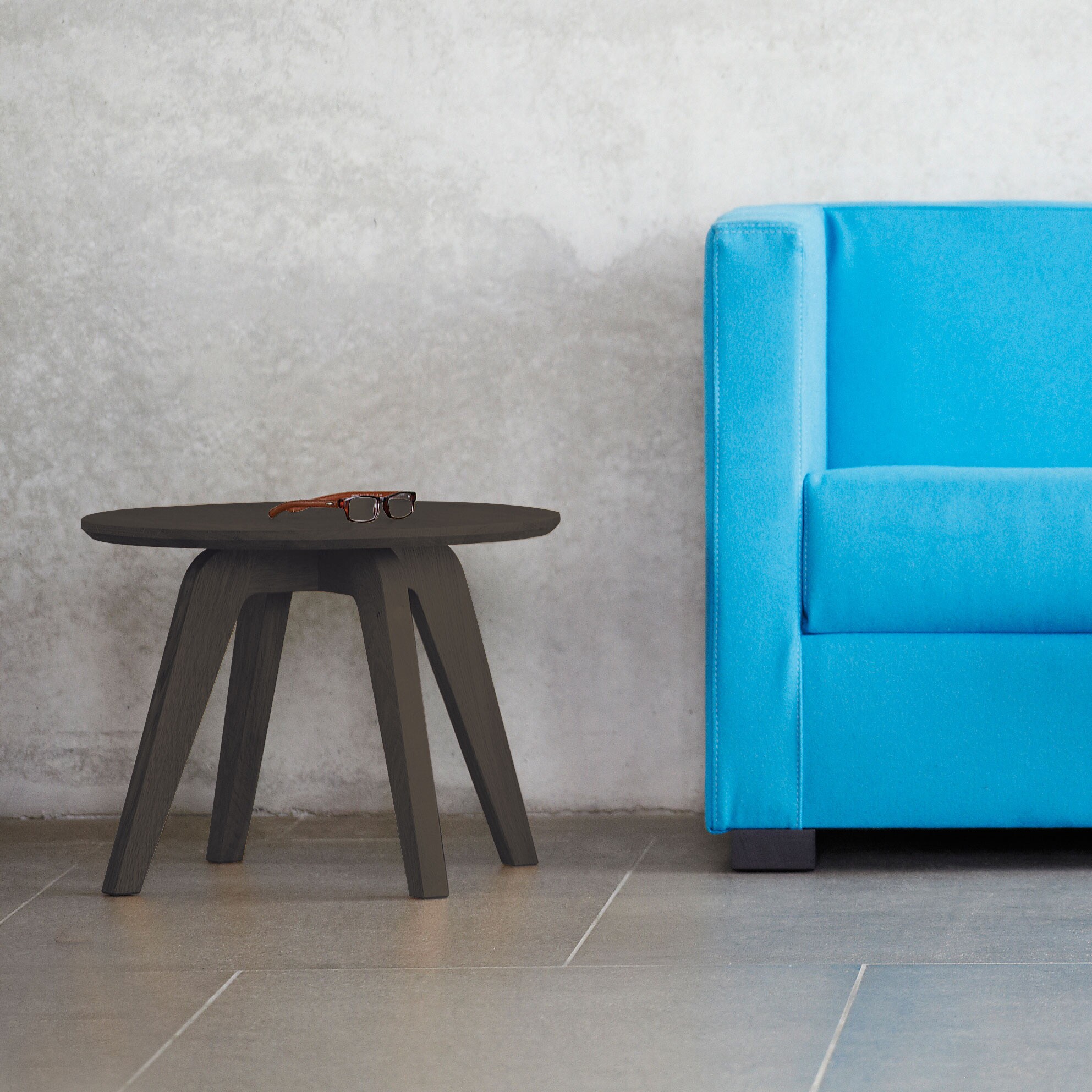 Dweller Solid Wood Side Table Ø50cm