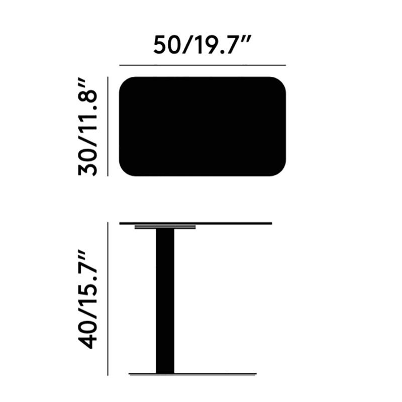 Flash Side Table Rectangular