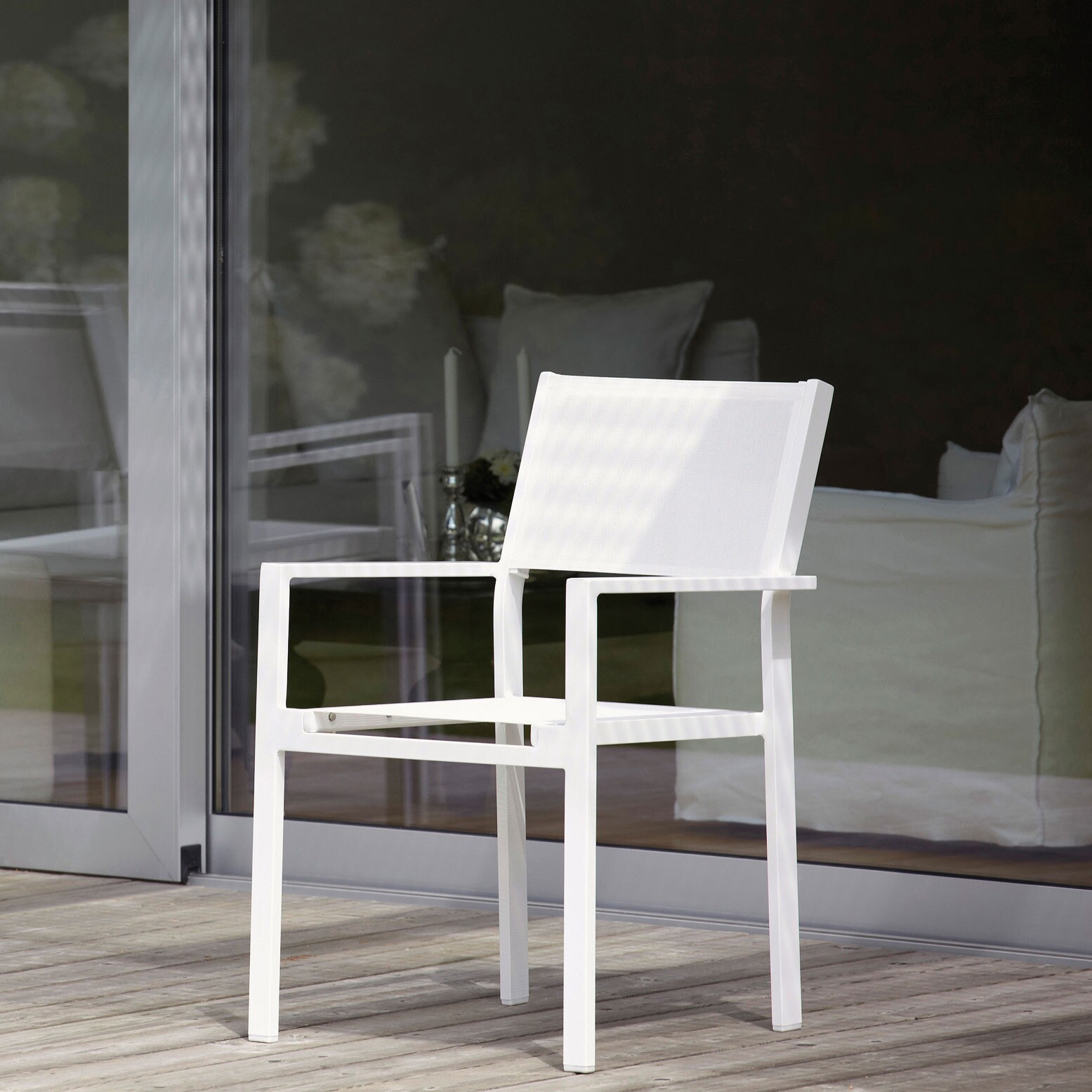 Cubic Garden Armchair Set of 4