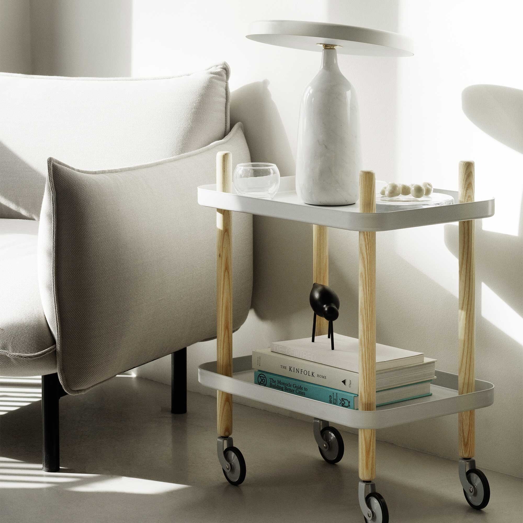 Block Side Table/Trolley