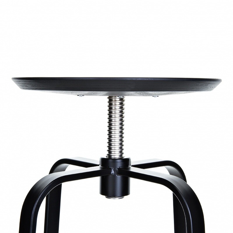 Giro S106 Stool Seat Wood 66-76cm