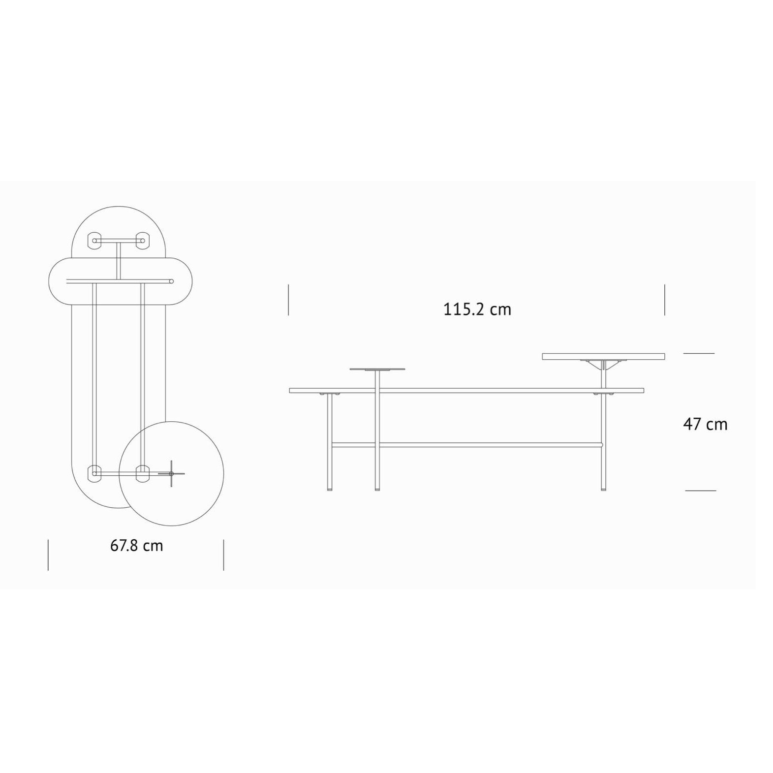 Palette JH7 Side Table