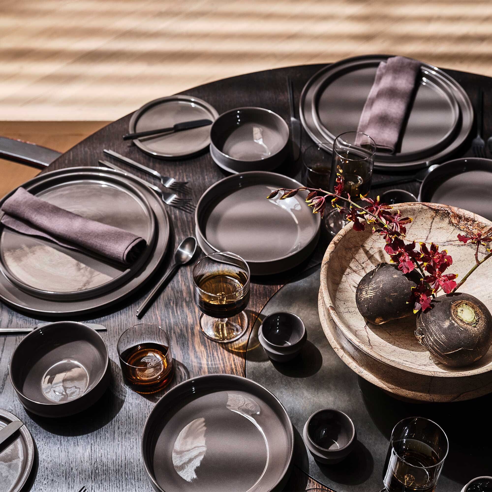 Dune Slate Serving Plate