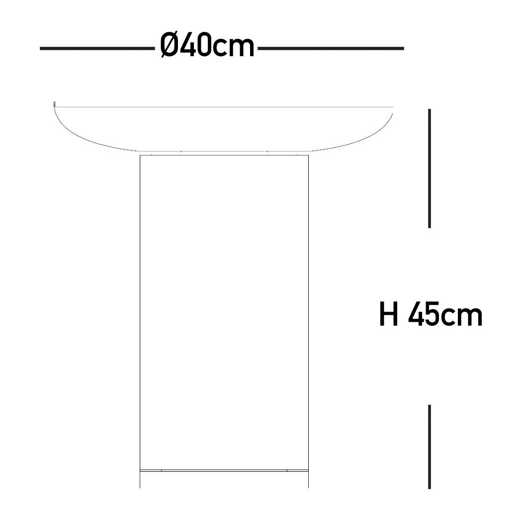 Francis Tall Mirror Table